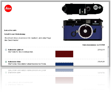 Leica a la carte